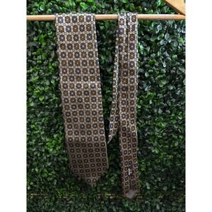 JZ Richards Nordstrom Silk Necktie, 59in USA Classic Multi Color, Vintage